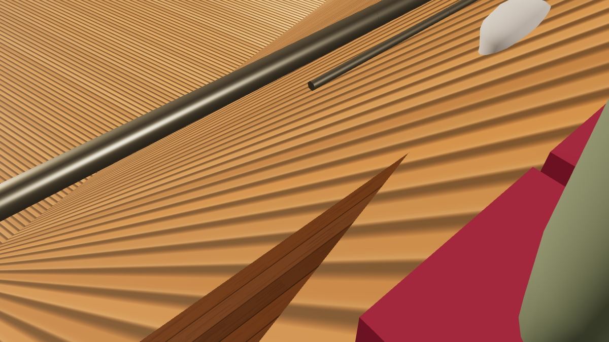 AKM Türk Telekom Opera 2. Balkon Çift (yan) koltuklarından sahne görünümü (3B çizim)